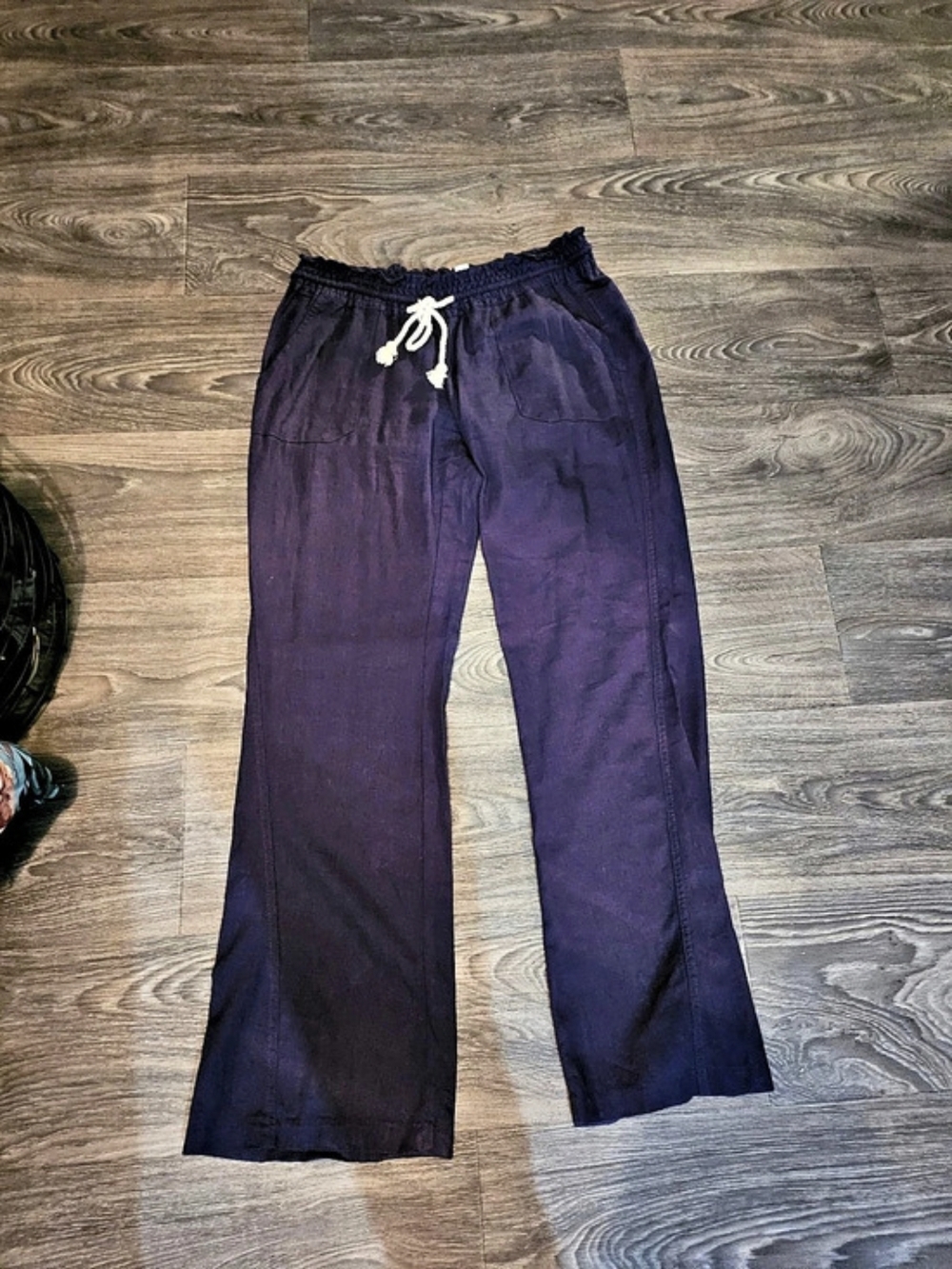 Roxy Oceanside Beach Pants Purple Girls Large